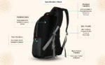 Half Moon 35 L Casual Waterproof Laptop Bag - Image 3