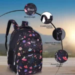 Half Moon Cosmos Class 1-6 School Bags for boys - Image 2