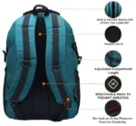 Half Moon Large 37L Laptop Bag Backpack - Image 5