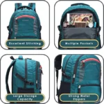 Half Moon Large 37L Laptop Bag Backpack - Image 4