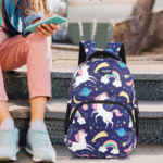 Half Moon Beach Pre Nursery to Class 1st School Bag for girls (Copy) - Image 2