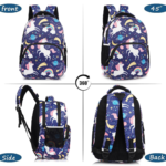 Half Moon Beach Pre Nursery to Class 1st School Bag for girls (Copy) - Image 5