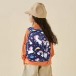 Half Moon Unicorn Pre Nursery to Class 2 Unisex School Bags for Kids Boys Girls Bag - Image 4