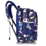Half Moon Unicorn Pre Nursery to Class 2 Unisex School Bags for Kids Boys Girls Bag - Image 3