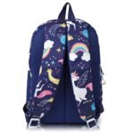 Half Moon Unicorn Pre Nursery to Class 2 Unisex School Bags for Kids Boys Girls Bag - Image 5
