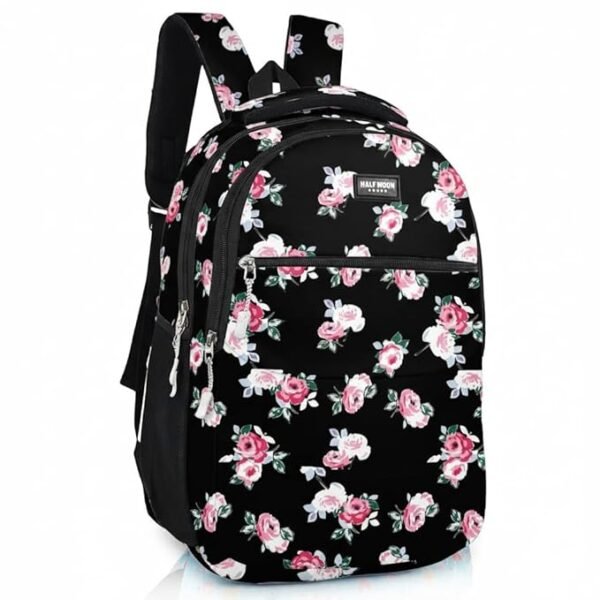 Half Moon Class 5-12 School Bag for Girls Boys 12-17 Years