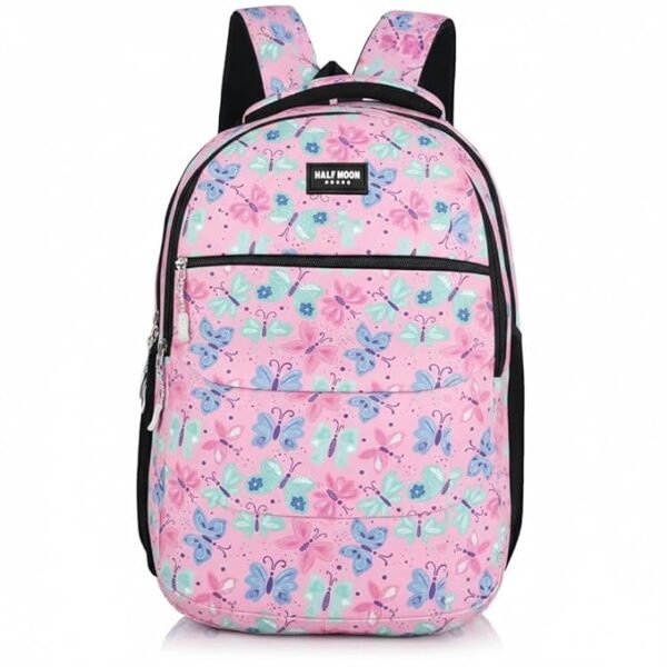 Half Moon Class 5-12 School Bag for Girls Boys 12-17 Years