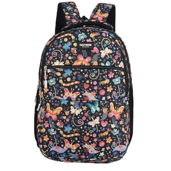 Half Moon Class 5-12 School Bag for Girls Boys 12-17 Years