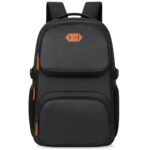 Half Moon ASTON Premium 360° Padded Laptop Backpack for Men | Water Resistant Office Travel Bag for 15.6" Laptop with Anti-Theft Pocket & Rugged Anti-Skid Base