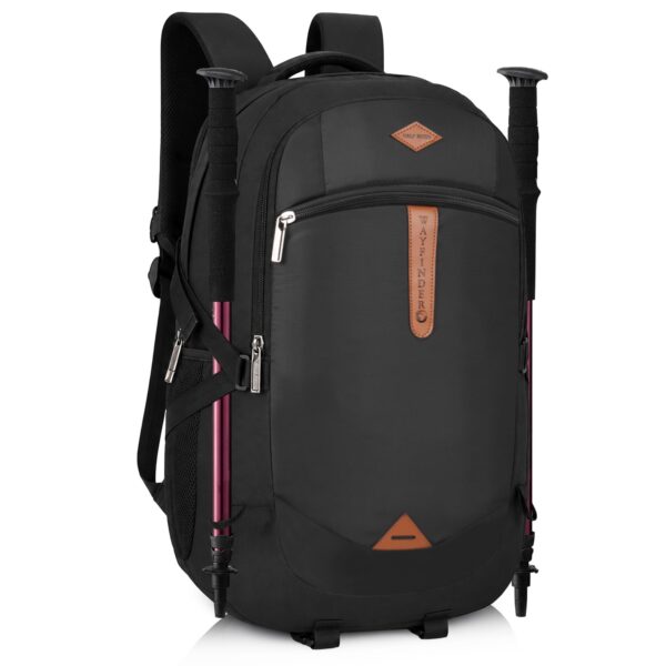 Half Moon Wayfinder 60L Expedition Trekking Rucksack Bag with Laptop Compartment | Water-Resistant Hiking Travel Backpack with Internal Organiser & Shoe Pocket