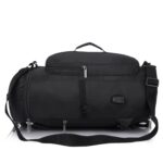 Half Moon Journey 50L 3-in-1 Convertible Laptop Backpack Duffle Bag for Men Women with Shoe Compartment, USB Charging Port & 15.6" Sleeve for Travel Gym Trek - Image 7