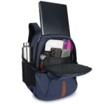 Half Moon Nexus 45L Laptop Backpack for Men & Women Office Use | Dual Chamber College Travel Bag Fits 15.6" Laptop with Water-Resistant Fabric & Padded Straps - Image 11