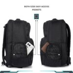 Half Moon COASTAL 1680D Ballistic Laptop Backpack Fits 17" Laptop | Heavy Duty 8 Compartments Office & Travel Bag for Men Women with Trolley Strap & Anti-Theft - Image 5