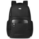 Half Moon COASTAL 1680D Ballistic Laptop Backpack Fits 17" Laptop | Heavy Duty 8 Compartments Office & Travel Bag for Men Women with Trolley Strap & Anti-Theft - Image 2